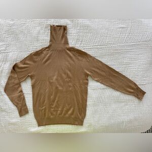 Ann Taylor Factory Tan Turtleneck Sweater
